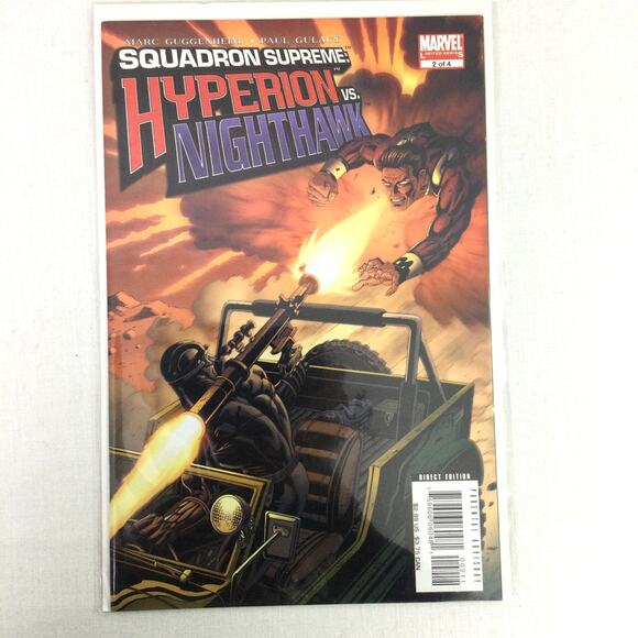 Marvel Squadron Supreme Hyperion Vs Nighthawk Four Comic Bundle 1-4 - Picture 3 of 5